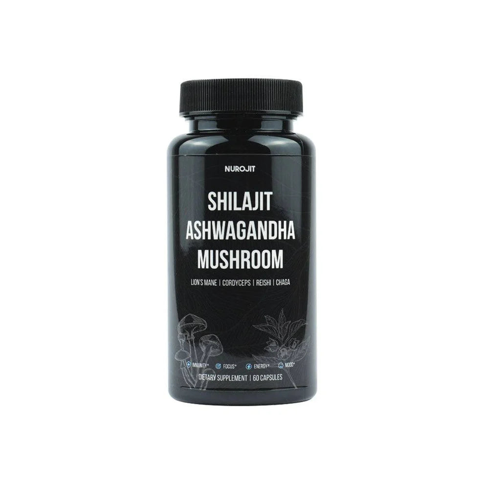 6 in 1 Shilajit Ashwagandha Mushroom Capsules