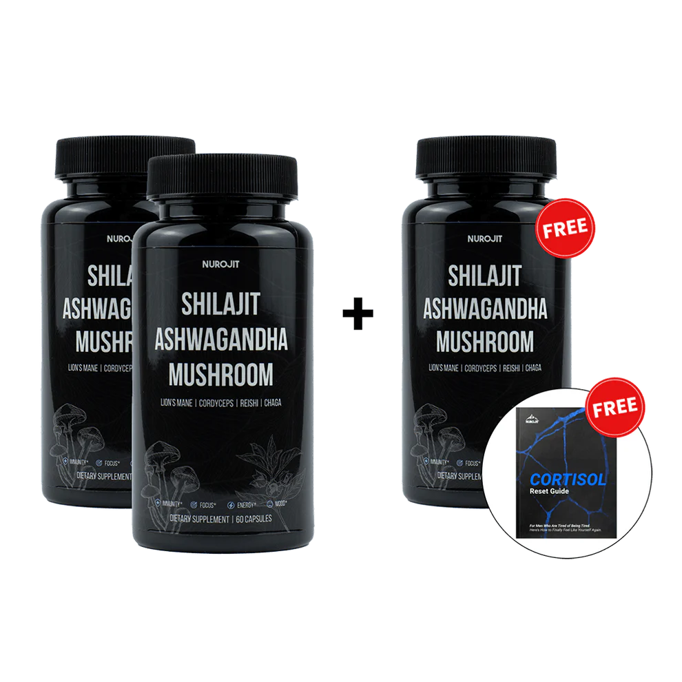 6 in 1 Shilajit Ashwagandha Mushroom Capsules