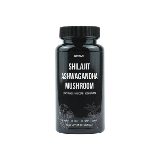 6 in 1 Shilajit Ashwagandha Mushroom Capsules