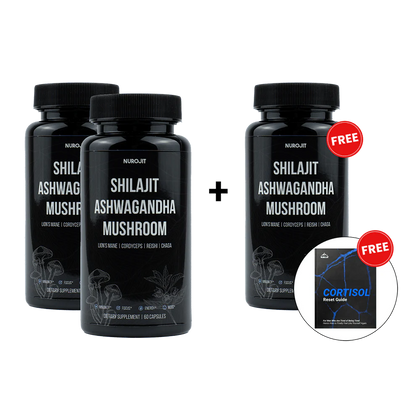 6 in 1 Shilajit Ashwagandha Mushroom Capsules